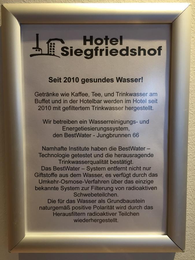 Hotel Siegfriedshof Berlin Kültér fotó